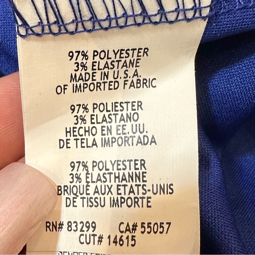 BEBE NWT Elegant Blue Off-Shoulder Dress - Picture 8 of 10